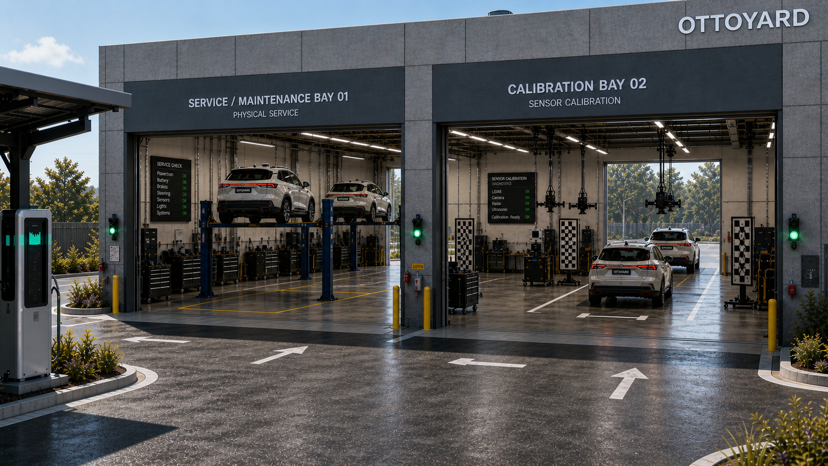 Parallel bays for AV duty cycles